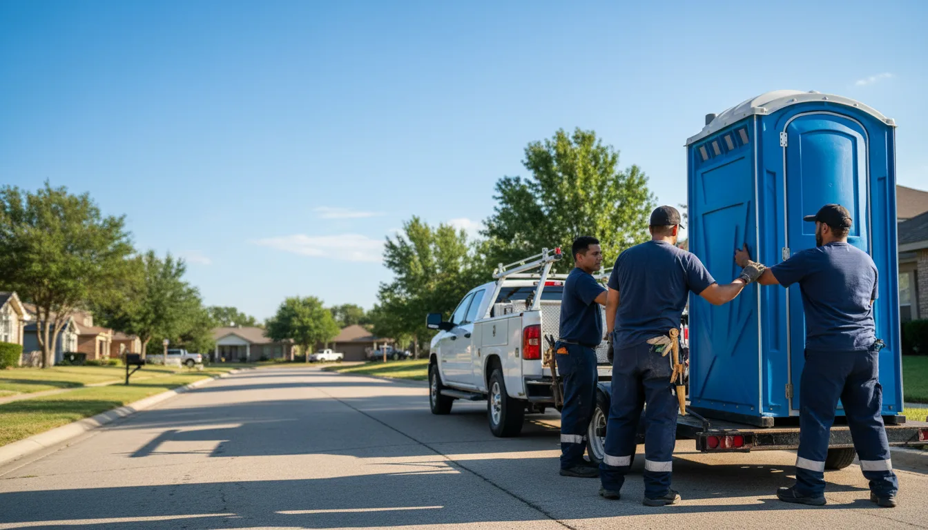Portable Toilet Rental in Camden, SC near me